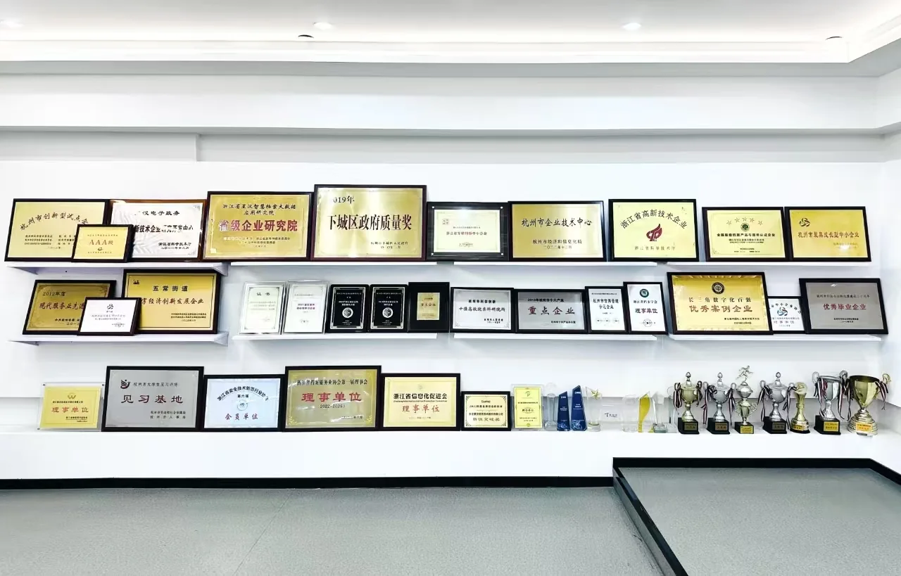 星汉信息荣誉展示